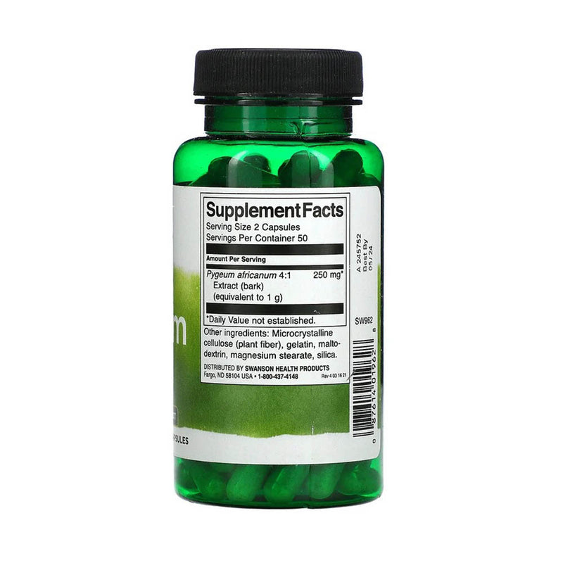 Încărcați imaginea în vizualizatorul Galerie, Pygeum (Prunus Africana), Swanson, 100 capsule SW962