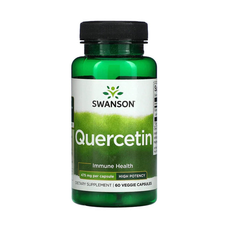 Încărcați imaginea în vizualizatorul Galerie, Quercetin High Potency, 475mg, Swanson, 60 capsule SW1671