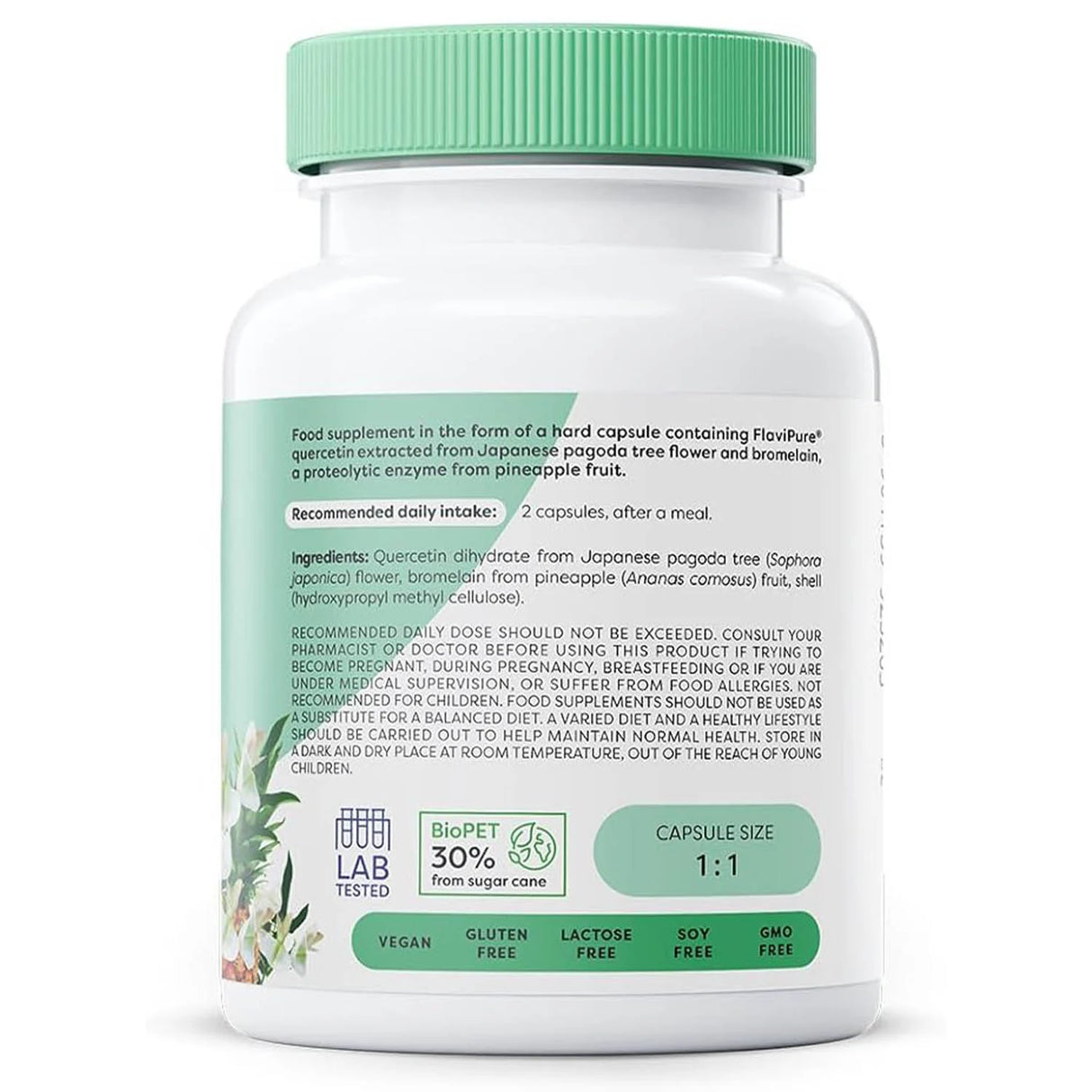 Quercetin with bromelain, Osavi, 60 capsule