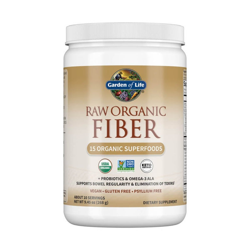 Încărcați imaginea în vizualizatorul Galerie, RAW Organic Fiber Probiotics & Omega-3, Garden of Life, 268 g