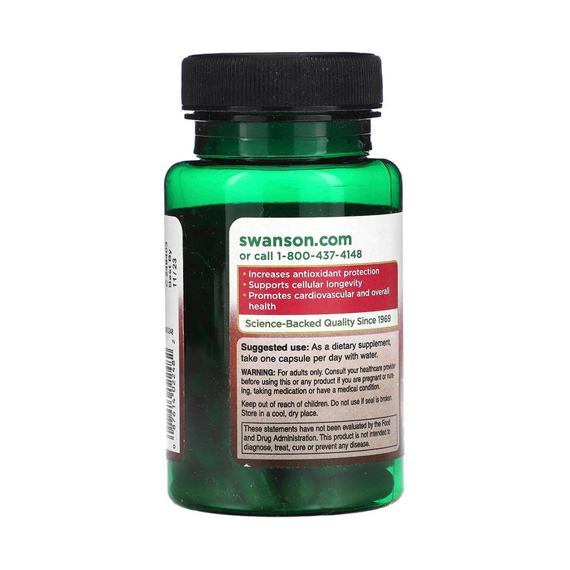 Încărcați imaginea în vizualizatorul Galerie, Resveratrol Complex, Red Wine Extract, Swanson, 60 capsule SWU248