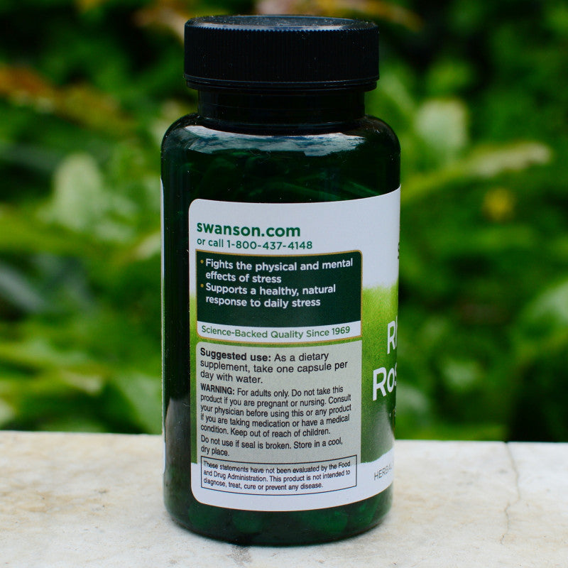 Încărcați imaginea în vizualizatorul Galerie, Rhodiola Rosea Root, 400mg, Swanson, 100 capsule SW1004