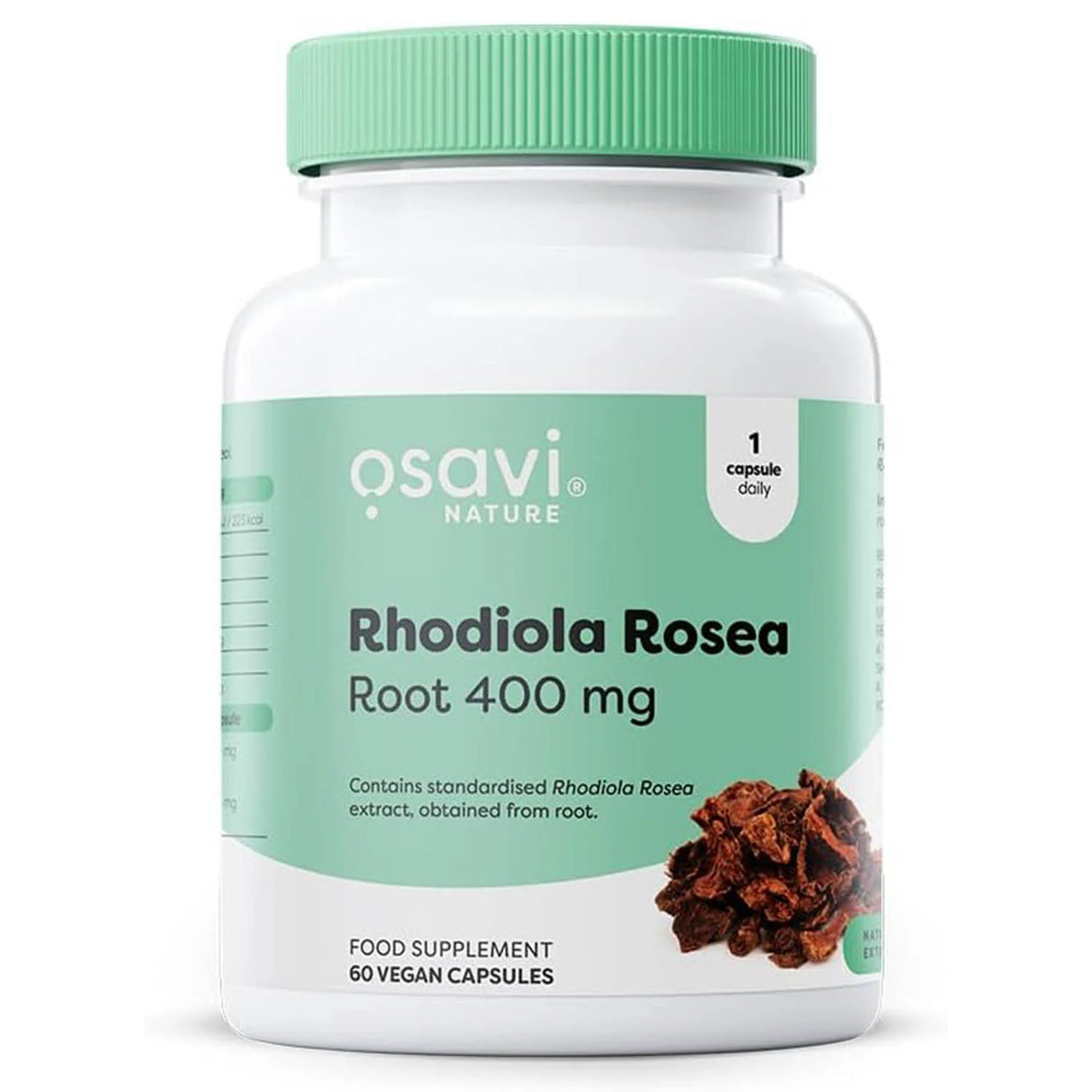 Rhodiola Rosea Root Extract 400 mg, Osavi, 60 capsule
