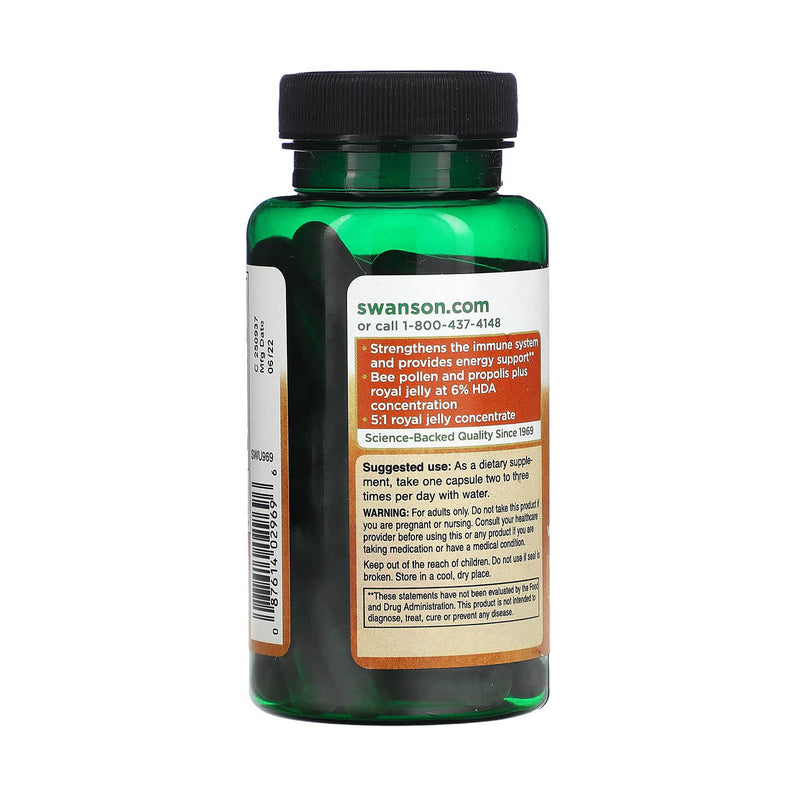 Încărcați imaginea în vizualizatorul Galerie, Royal Jelly Propolis Complex, Swanson, 60 capsule SWU969