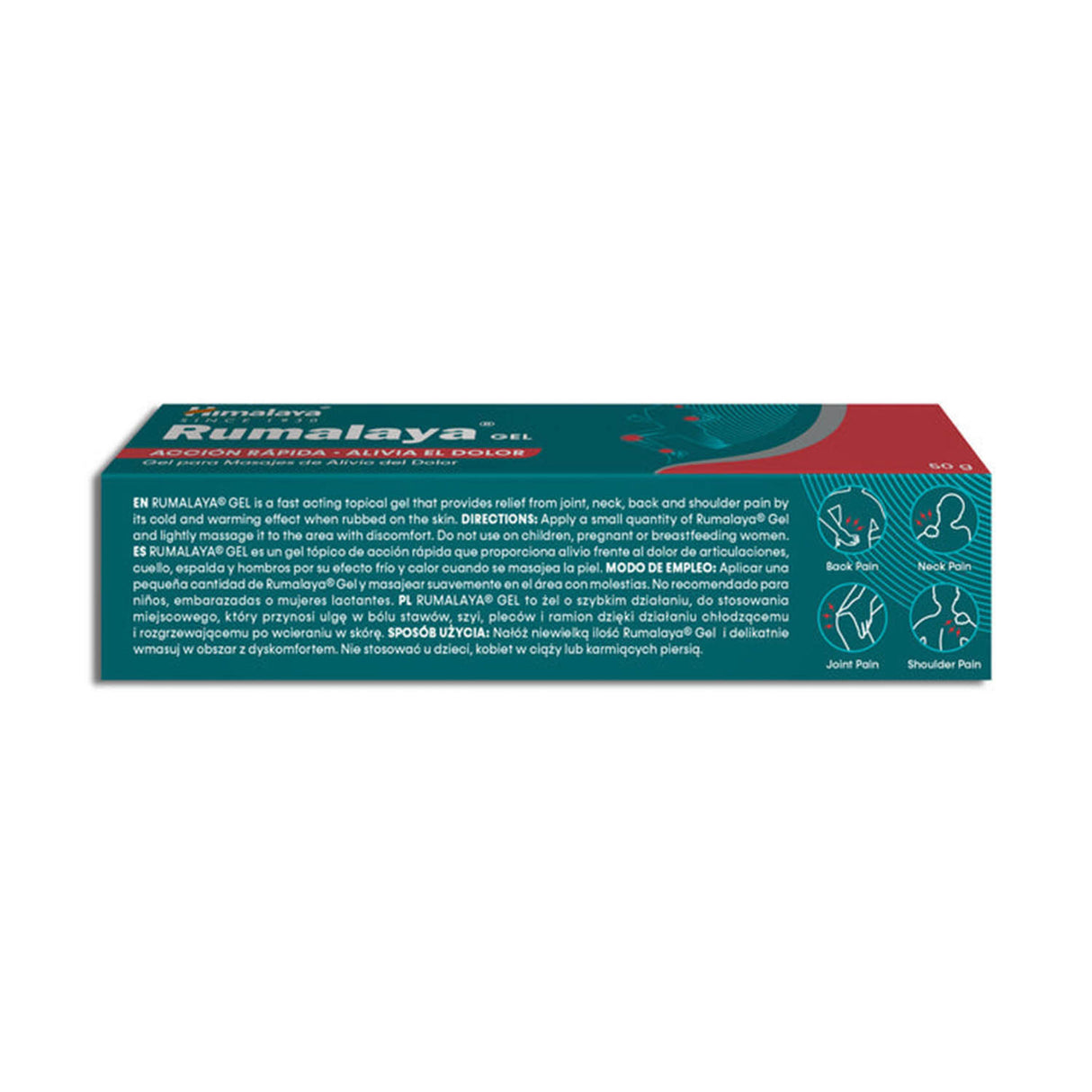 Rumalaya Gel Crema (Dureri Articulare si Musculare) Himalaya, 50g