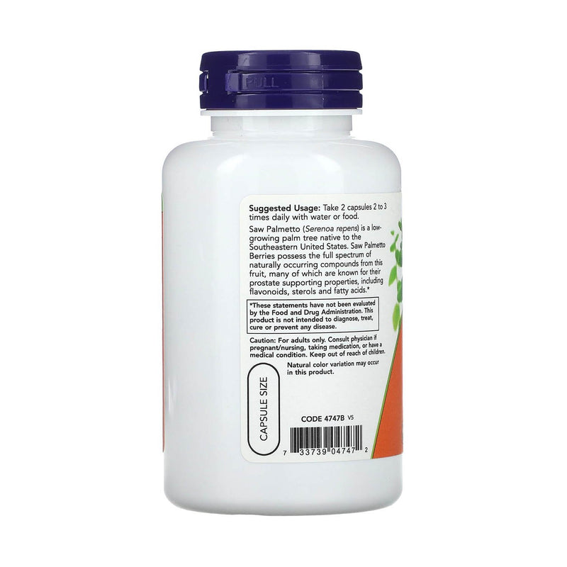 Încărcați imaginea în vizualizatorul Galerie, Saw Palmetto Berries (Prostata), 550mg, Now Foods, 100 capsule