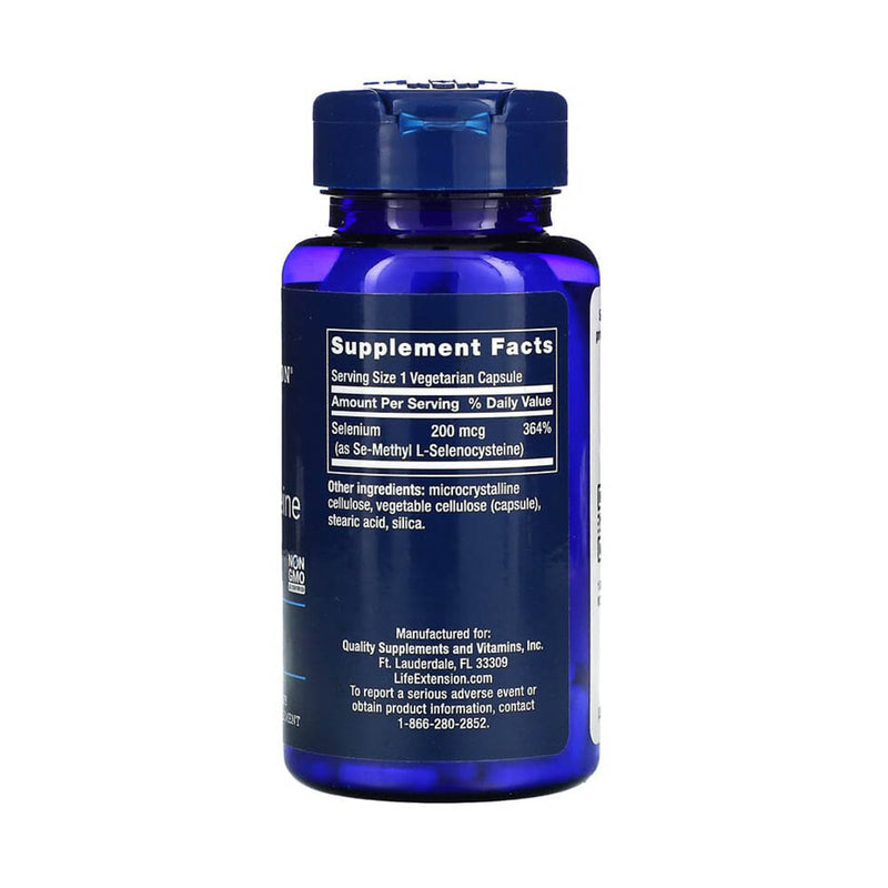 Încărcați imaginea în vizualizatorul Galerie, SeMSC Selenium (Se-Methyl L- Selenocysteine), 200 mcg, Life Extension, 90 capsule