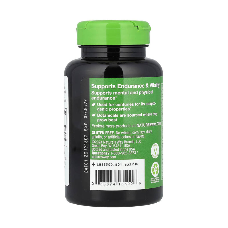 Încărcați imaginea în vizualizatorul Galerie, Siberian Eleuthero Root (Ginseng), 425 mg, Nature's Way, 100 Vegan Capsule
