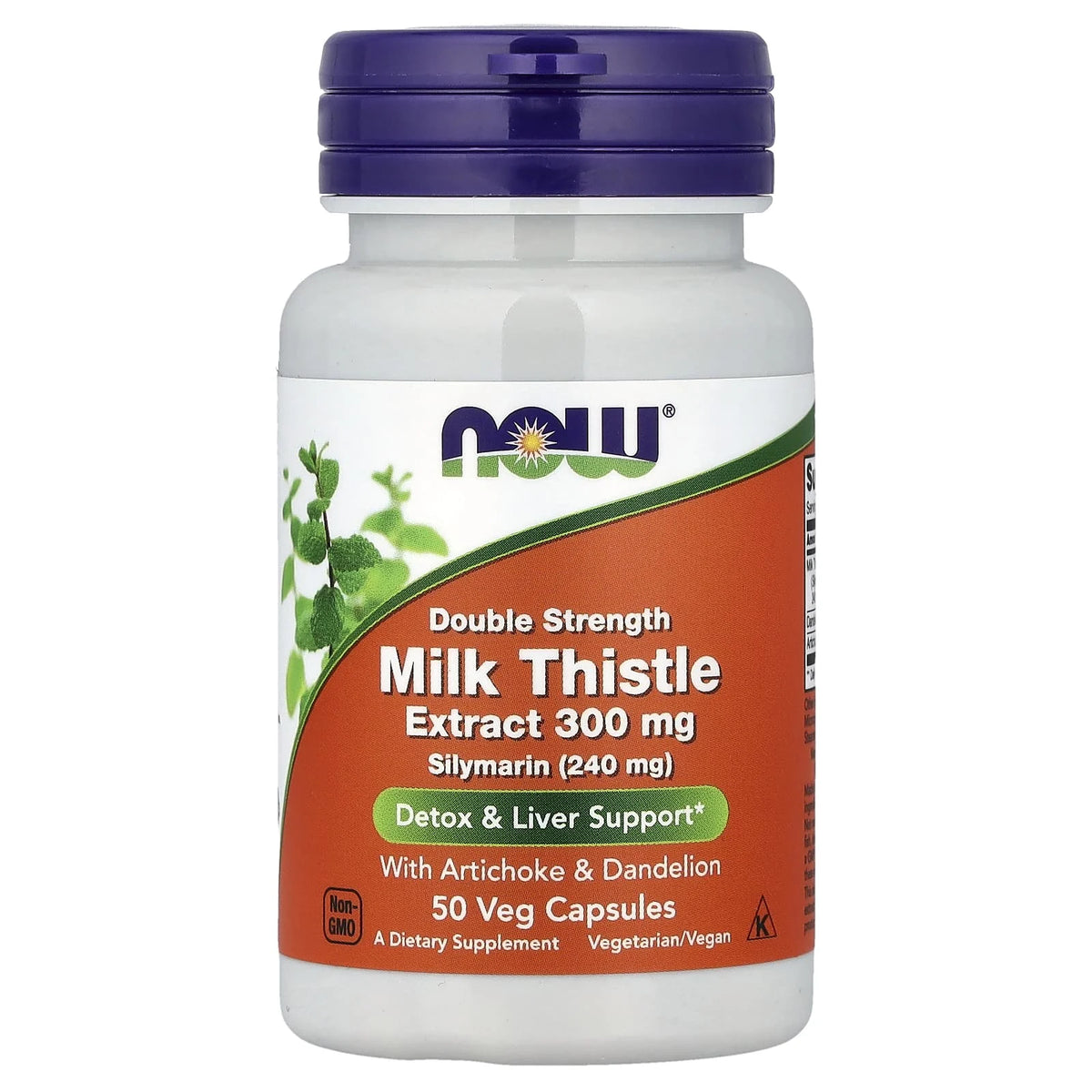 Silimarina Milk Thistle 300mg, Now Foods, 50 capsule