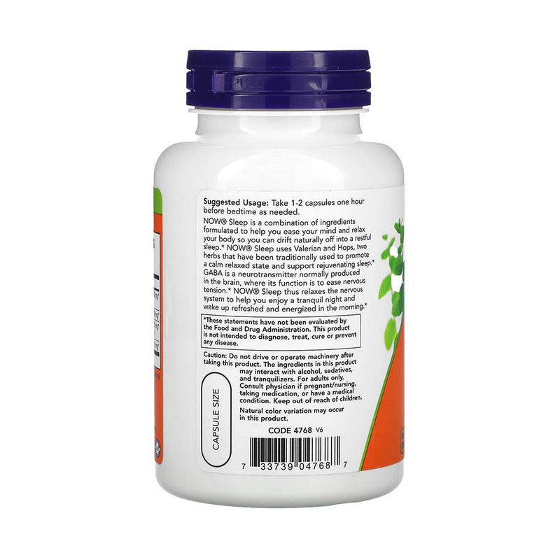 Încărcați imaginea în vizualizatorul Galerie, Sleep, (Complex Somn Usor), Now Foods, 90 capsule