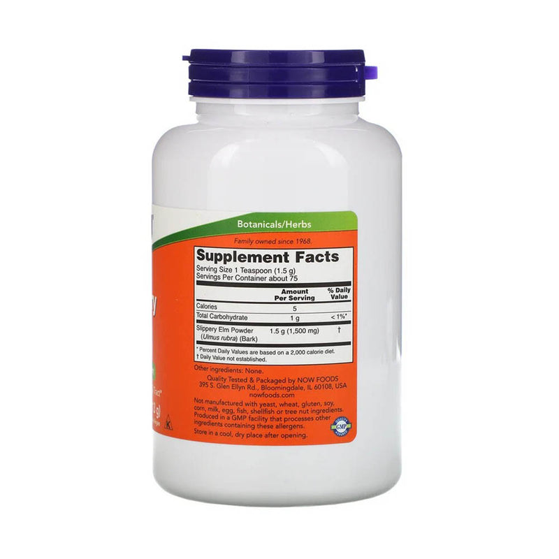 Încărcați imaginea în vizualizatorul Galerie, Slippery Elm Powder, (Ulm Alunecos), Now Foods, 113g
