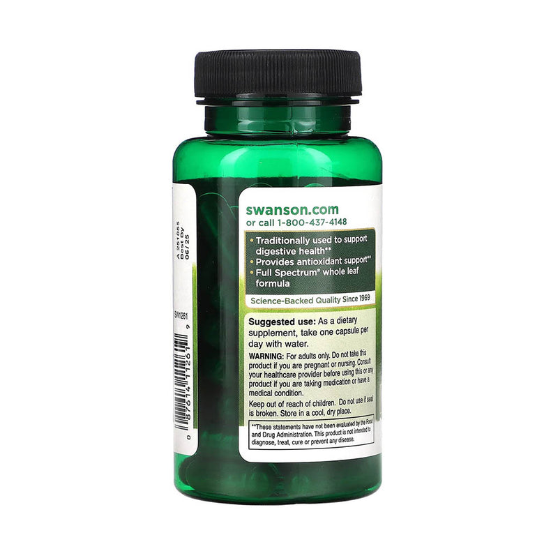 Încărcați imaginea în vizualizatorul Galerie, Spearmint Leaf (Menta), 400 mg, Swanson, 60 capsule SW1261