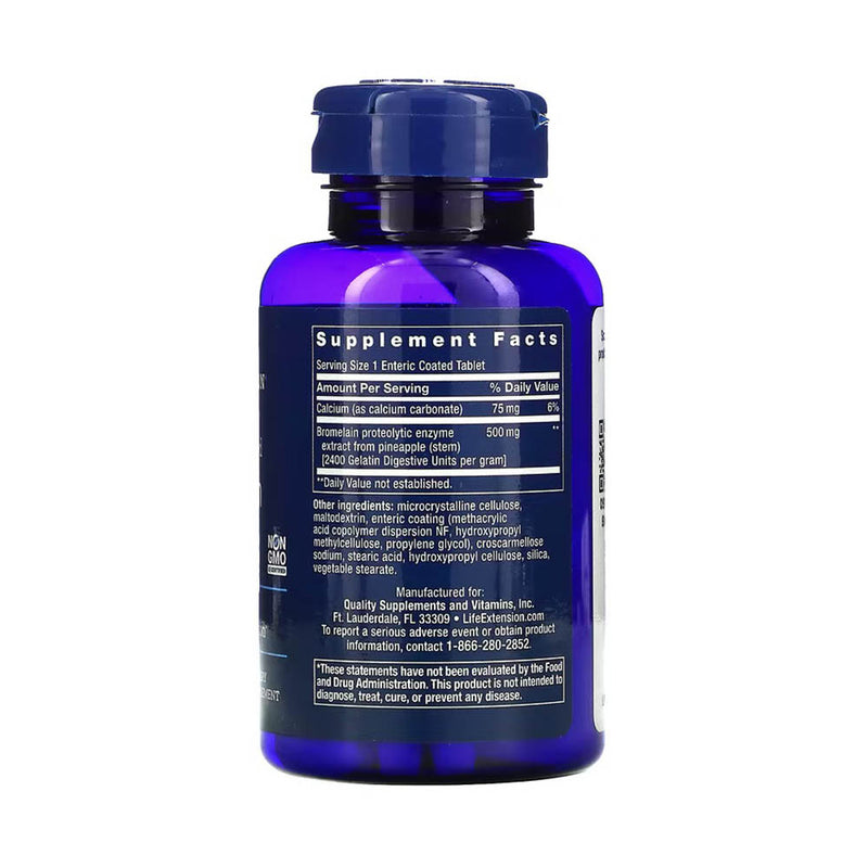 Încărcați imaginea în vizualizatorul Galerie, Specially-Coated Bromelain, 500 mg, Life Extension, 60 tablete