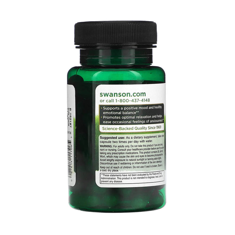 Încărcați imaginea în vizualizatorul Galerie, St. John's Wort cu Musetel si Bacopa Monieri, Swanson, 60 capsule SW1706