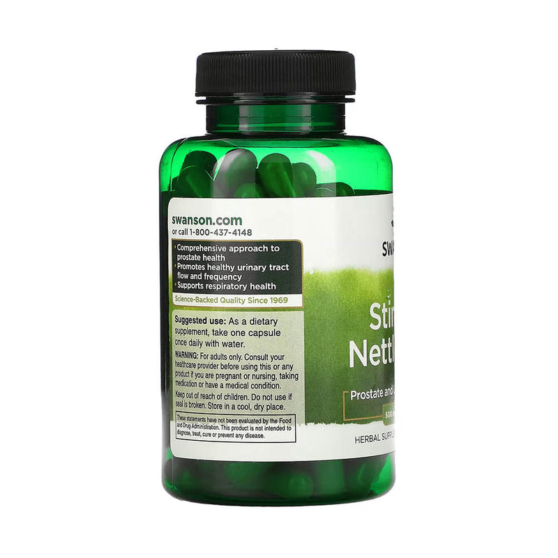Încărcați imaginea în vizualizatorul Galerie, Stinging Nettle Root (Rădăcină Urzică), 500 mg, Swanson, 100 capsule SW968