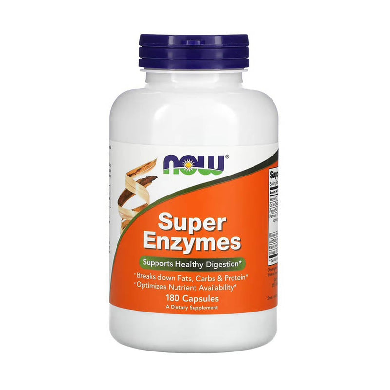 Încărcați imaginea în vizualizatorul Galerie, Super Enzymes (Enzime Digestive cu Spectru Larg), Now Foods, 90 capsule