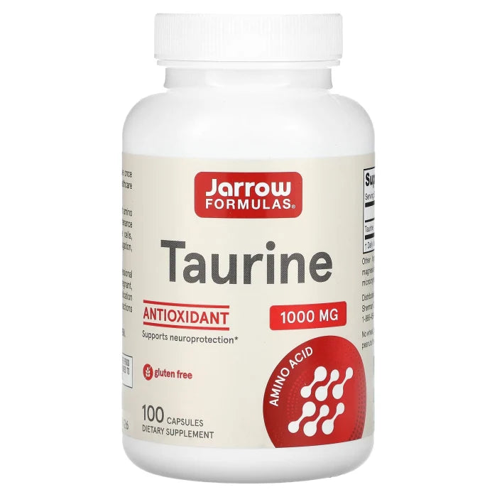 Taurine, 1000 mg, Jarrow Formulas, 100 capsule