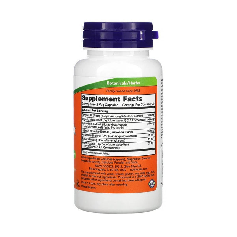 Încărcați imaginea în vizualizatorul Galerie, TestoJack 200, Stimulent Hormonal, Now Foods, 60 capsule