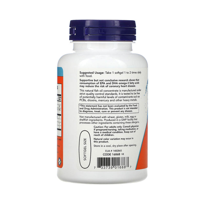 Încărcați imaginea în vizualizatorul Galerie, Tri-3D Omega (Trigliceride), Now Foods, 90 softgels