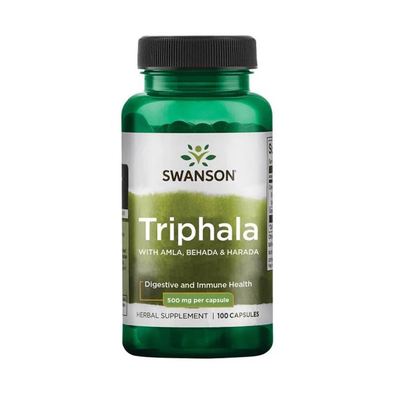 Încărcați imaginea în vizualizatorul Galerie, Triphala with Amla, Behada & Harada, 500 mg, Swanson, 100 capsule SW1039