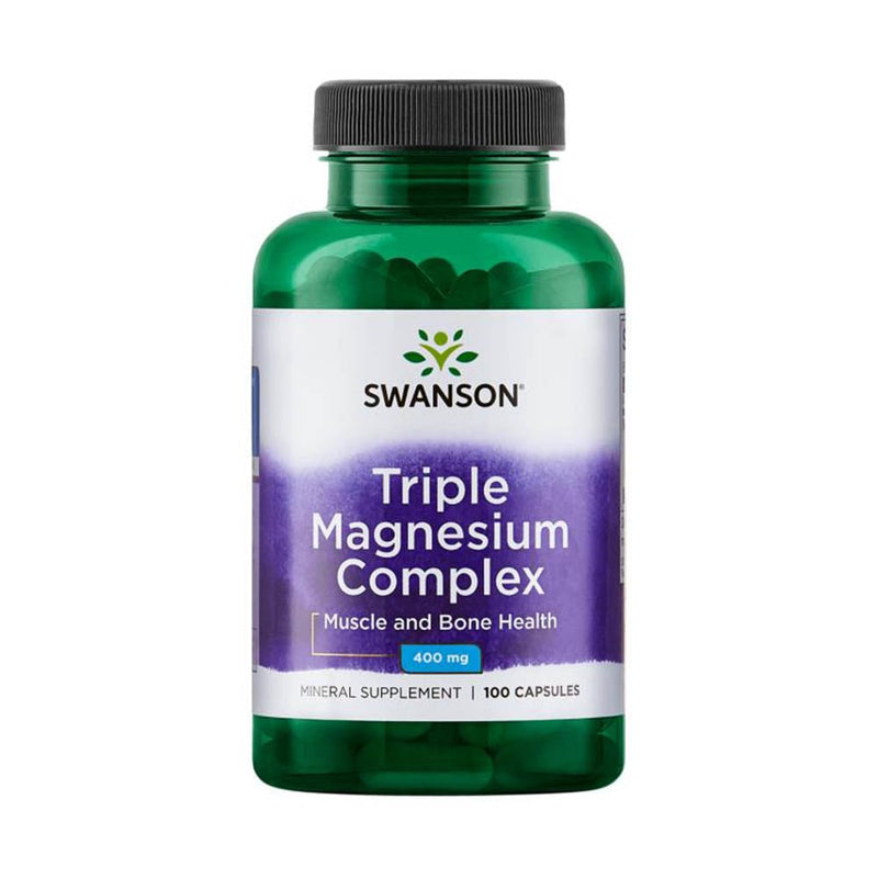 Încărcați imaginea în vizualizatorul Galerie, Triple Magnesium Complex, 400mg, Swanson, 100 capsule SW808