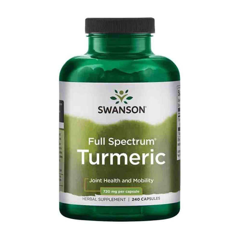 Încărcați imaginea în vizualizatorul Galerie, Turmeric (Curcuma Longa), 720mg, Swanson, 100 capsule SW940