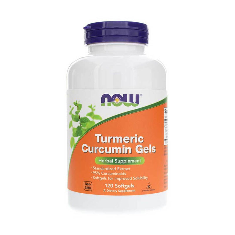 Încărcați imaginea în vizualizatorul Galerie, Turmeric Curcumin Gels, Now Foods, 60 softgels