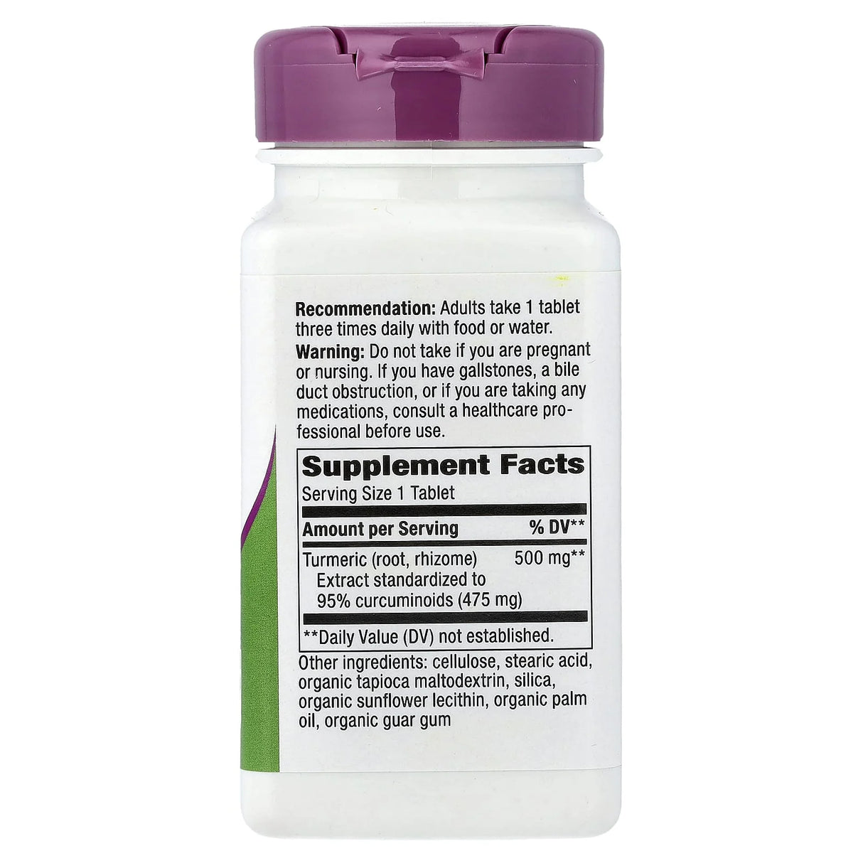 Turmeric, Premium Extract, 500 mg, Nature's Way, 60 tablete