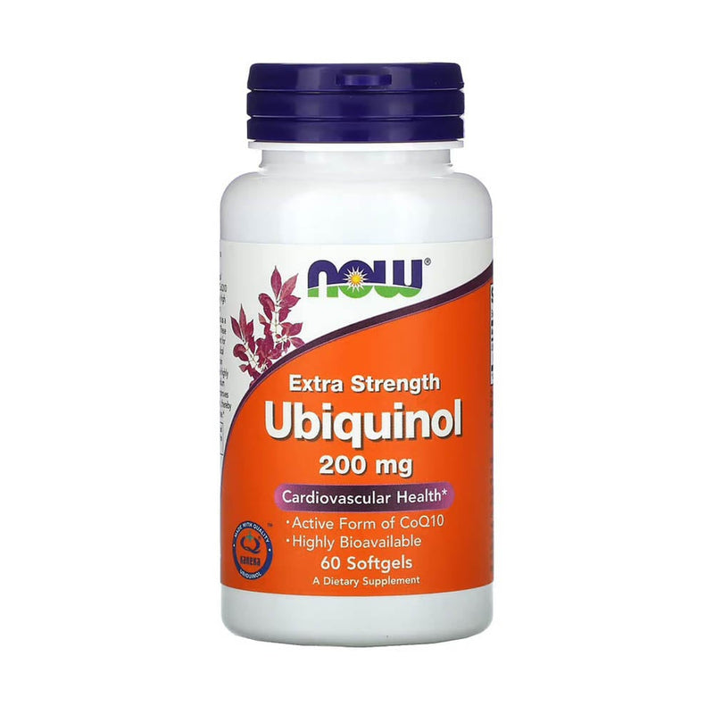 Încărcați imaginea în vizualizatorul Galerie, Ubiquinol (Active CoQ10), 100mg, Now Foods, 60 softgels