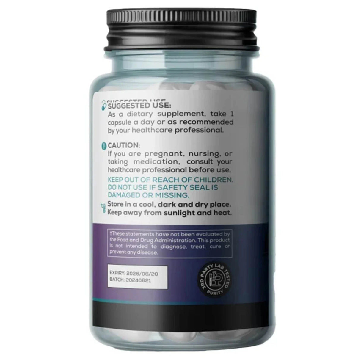 Urolithin A (Claritate Mentală), 500 mg, Oly, 60 capsule