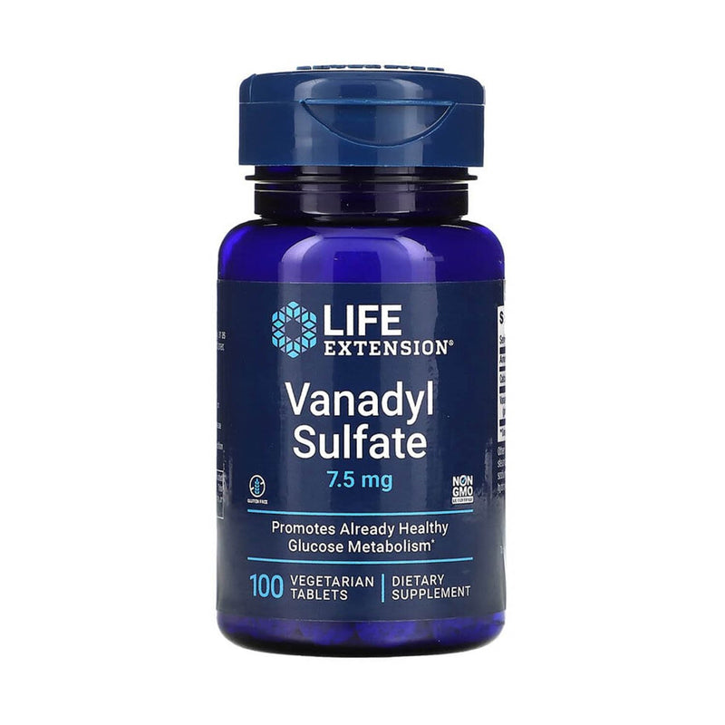 Încărcați imaginea în vizualizatorul Galerie, Vanadyl Sulfate (Vanadium), 7.5 mg, Life Extension, 100 tablete