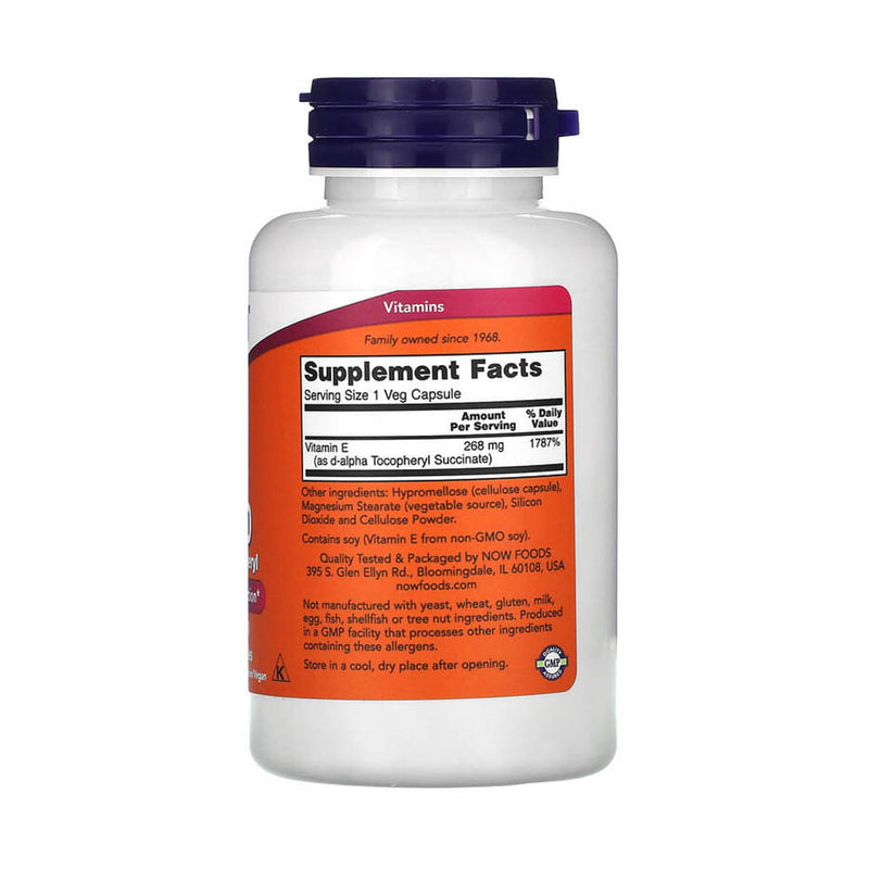 Încărcați imaginea în vizualizatorul Galerie, Vegetarian Dry E-400, 268 mg (400 IU), Now Foods, 100 capsule
