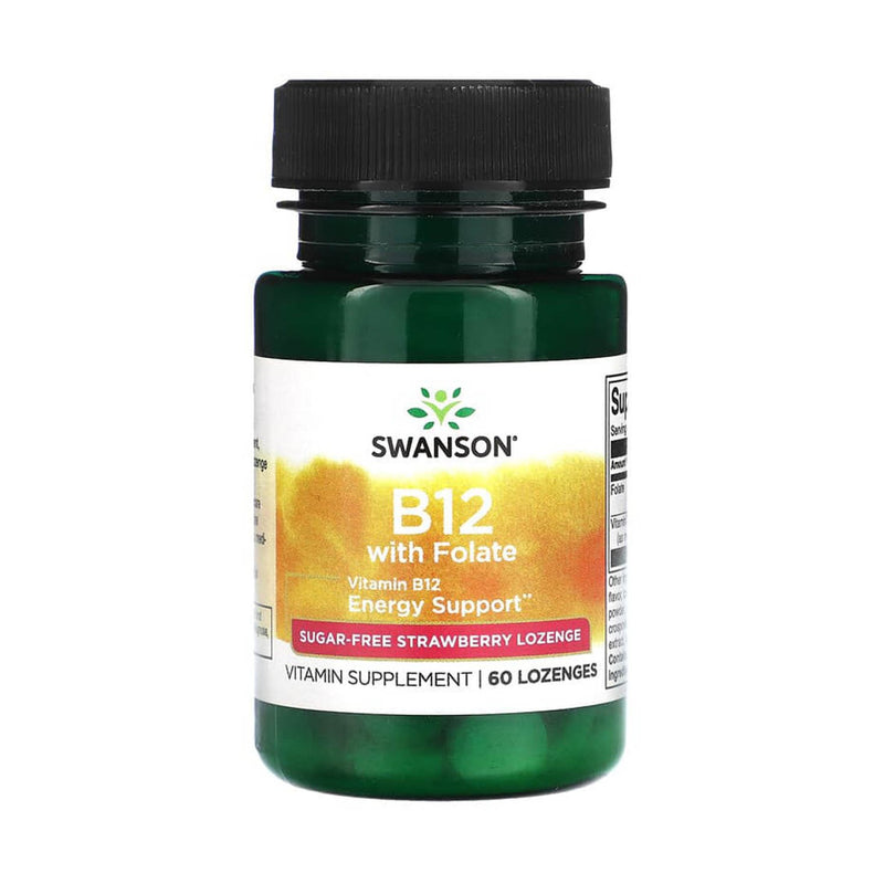 Încărcați imaginea în vizualizatorul Galerie, Vitamin B-12 Methylcobalamin, 5000 mcg, Swanson, 60 tablete SWU122