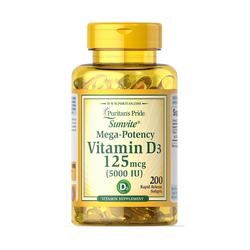 Încărcați imaginea în vizualizatorul Galerie, Vitamin D3, 2000 IU, Puritans Pride, 100 softgels