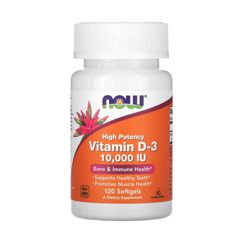 Încărcați imaginea în vizualizatorul Galerie, Vitamina D3, 2000 IU, Now Foods, 120 softgels