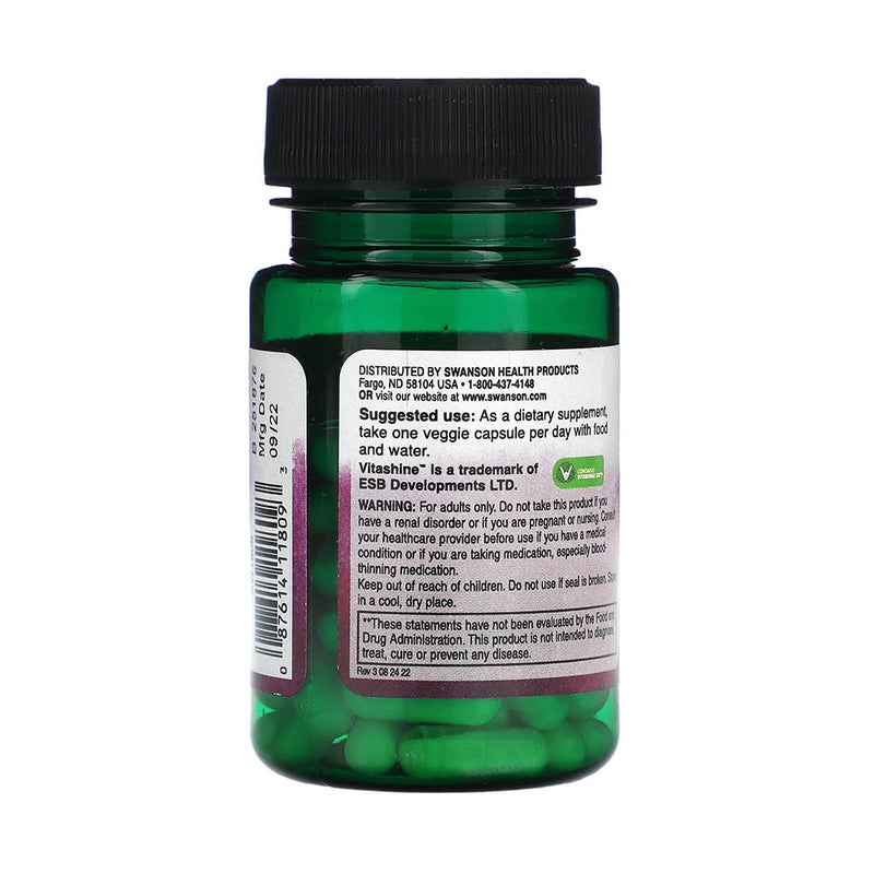Încărcați imaginea în vizualizatorul Galerie, Vitamins D3 & K2 - 2,000 IU & 75 mcg, Swanson, 60 capsule SW1809