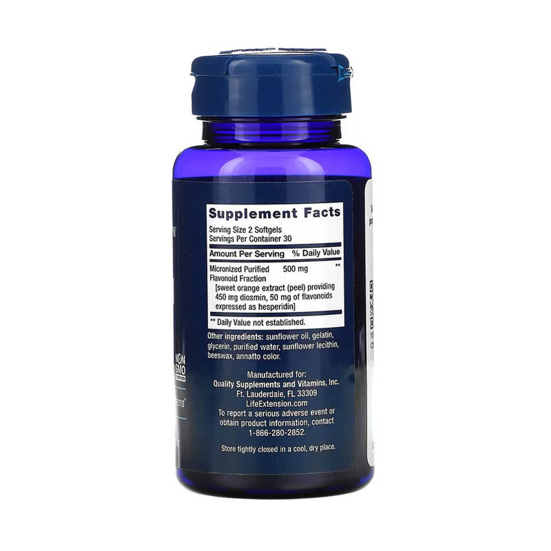 Încărcați imaginea în vizualizatorul Galerie, Youthful Legs (Diosmina si Hesperidina) Life Extension, 60 softgels