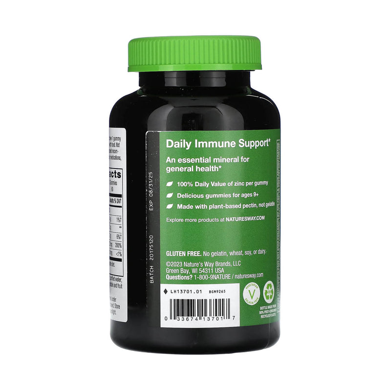 Încărcați imaginea în vizualizatorul Galerie, Zinc Gummies , 11 mg, Nature's Way, 120 jeleuri