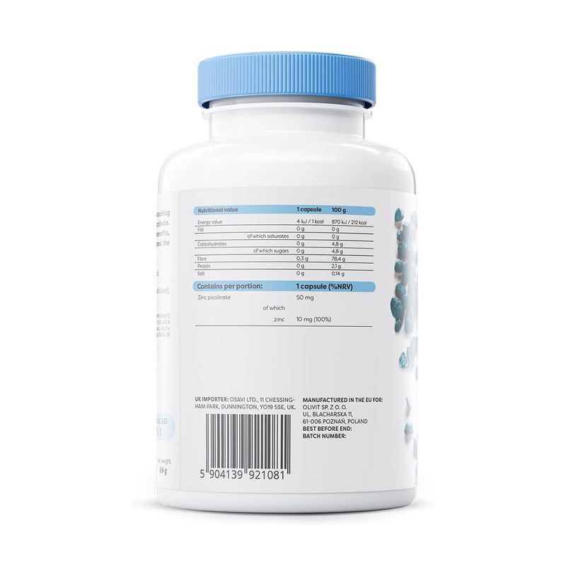 Încărcați imaginea în vizualizatorul Galerie, Zinc Picolinate, 50 mg, Osavi, 180 capsule