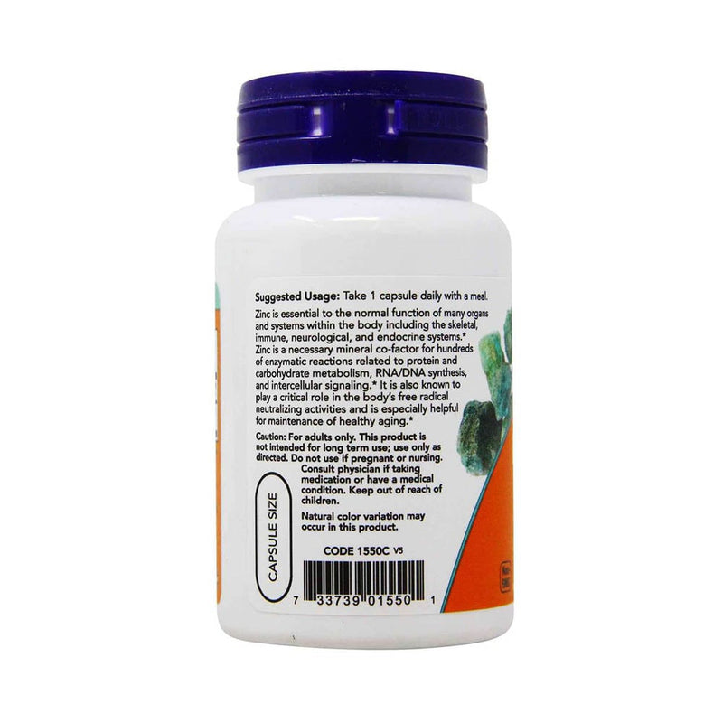 Încărcați imaginea în vizualizatorul Galerie, Zinc Picolinate, 50mg, Now Foods, 60 capsule