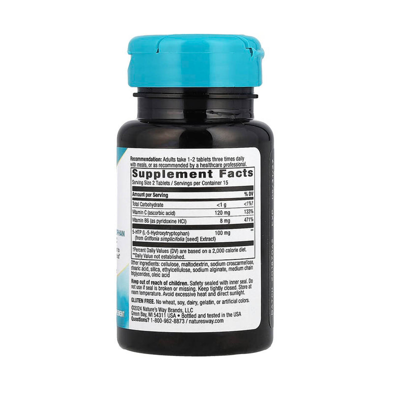 Încărcați imaginea în vizualizatorul Galerie, 5-HTP (Somn si Anxietate), 100 mg, Nature&#39;s Way, 30 Tablete
