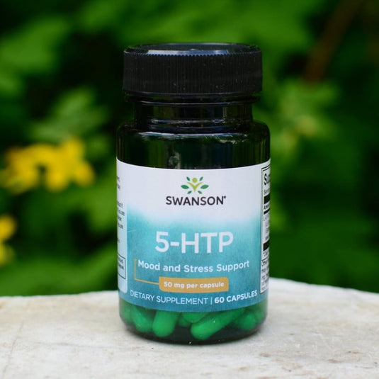 5-HTP (5-Hidroxitriptofan), 50mg, Swanson, 60 capsule SW1236