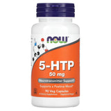 5-HTP, (Precursor Serotonina) , 50 mg ,Now Foods, 90 capsule