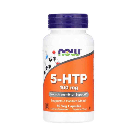 5-HTP, (Precursor Serotonina) , 50 mg ,Now Foods, 30 capsule