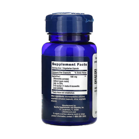 5-LOX Inhibitor (Boswellia Serrata), 100 mg, Life Extension, 60 capsule