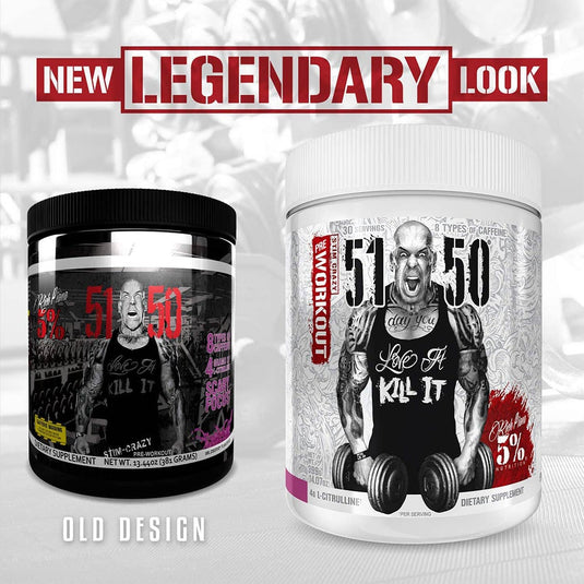 5150 Legendary Series Pre-workout, Rich Piana Nutrition, 372g