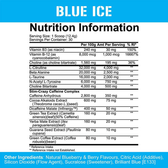 5150 Legendary Series Pre-workout, Rich Piana Nutrition, 372g