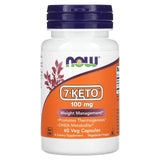 7-KETO (DHEA), 100 mg, Now Foods, 60 capsule