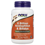 8 Billion Acidophilus & Bifidus, Now Foods, 120 capsule