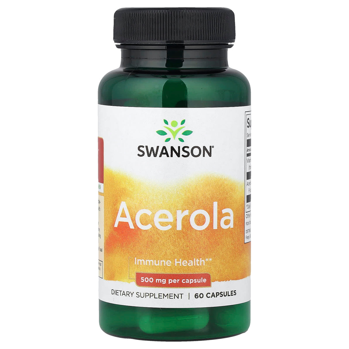 Acerola, 500mg, Swanson, 60 capsule SW1669